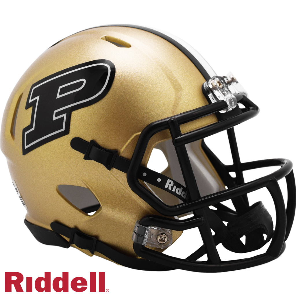 Purdue Boilermakers Helmet Riddell Replica Mini Speed Style - Riddell