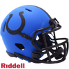 Indianapolis Colts Helmet Riddell Replica Mini Speed Style Rave Alternate - Riddell