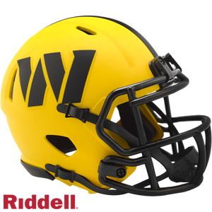 Washington Commanders Helmet Riddell Replica Mini Speed Style Rave Alternate - Riddell