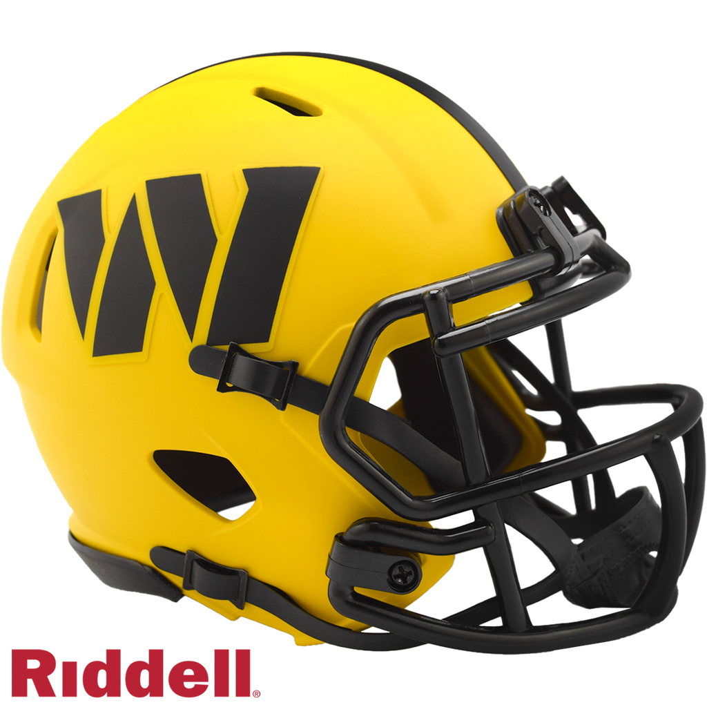Washington Commanders Helmet Riddell Replica Mini Speed Style Rave Alternate - Riddell