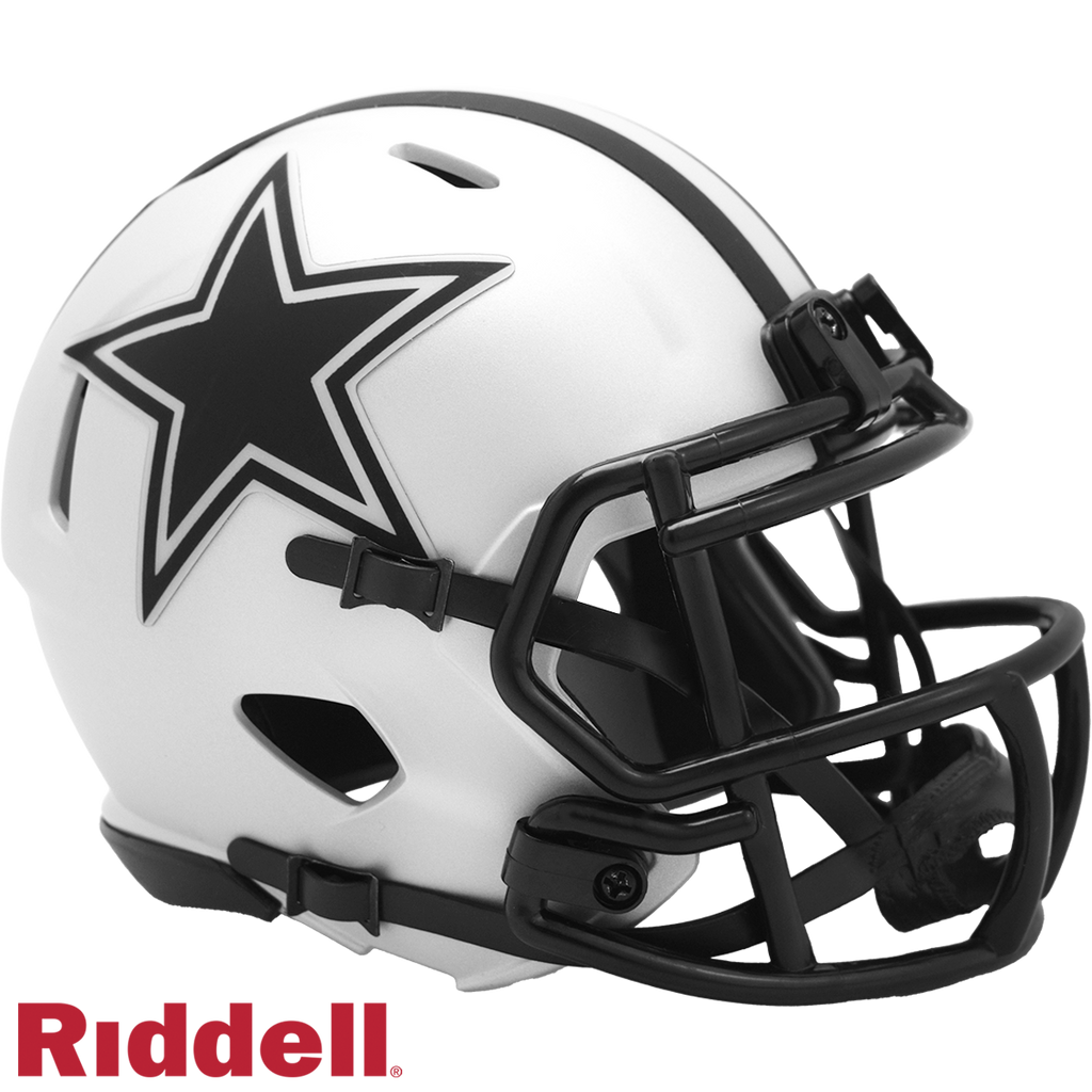 Dallas Cowboys Helmet Riddell Replica Mini Speed Style Rave Alternate - Riddell