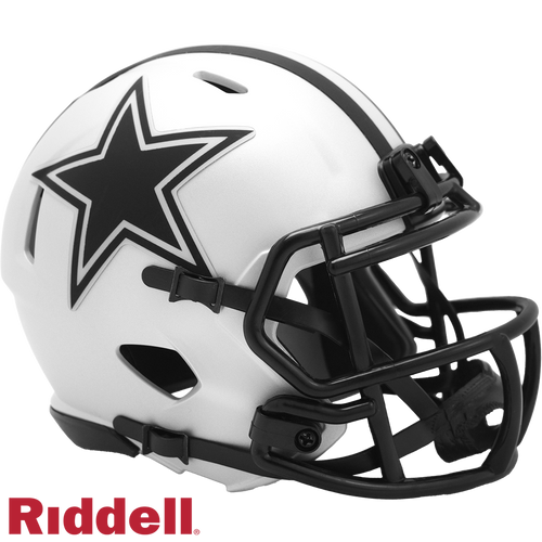 Dallas Cowboys Helmet Riddell Replica Mini Speed Style Rave Alternate - Riddell