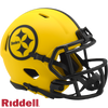 Pittsburgh Steelers Helmet Riddell Replica Mini Speed Style Rave Alternate - Riddell