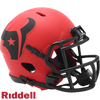 Houston Texans Helmet Riddell Replica Mini Speed Style Rave Alternate - Riddell