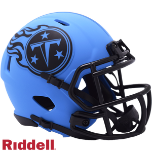 Tennessee Titans Helmet Riddell Replica Mini Speed Style Rave Alternate - Riddell