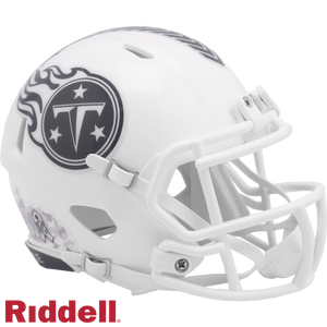 Tennessee Titans Helmet Riddell Replica Mini Speed Style Salute To Service 2024 - Riddell