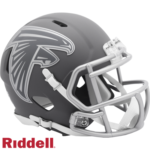 Atlanta Falcons Helmet Riddell Replica Mini Speed Style Slate Alternate - Riddell