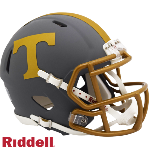 Tennessee Volunteers Helmet Riddell Replica Mini Speed Style Slate Alternate - Riddell
