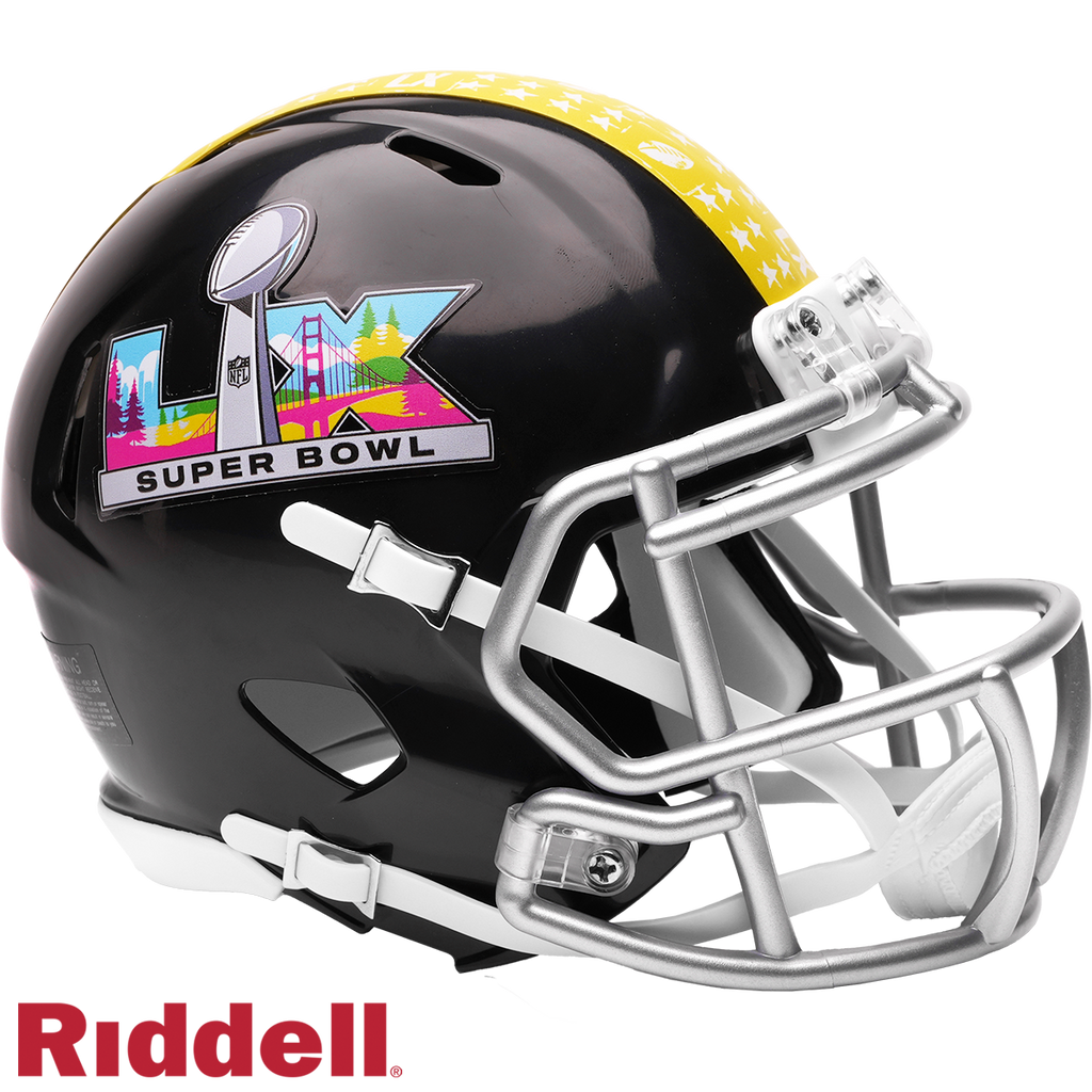 Super Bowl LX Helmet Riddell Replica Mini Speed Style - Riddell