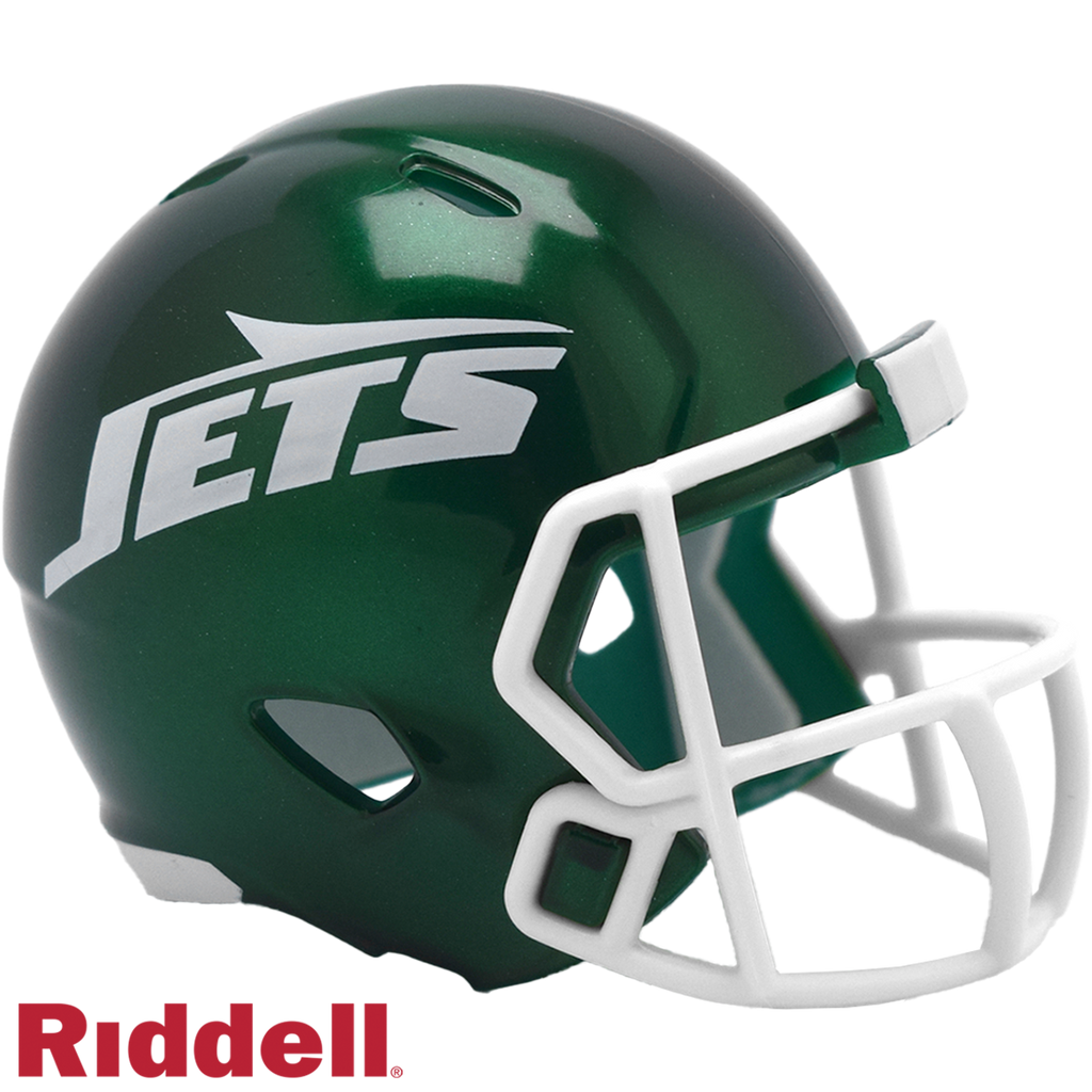 New York Jets Helmet Riddell Pocket Pro Speed Style 2024 - Riddell