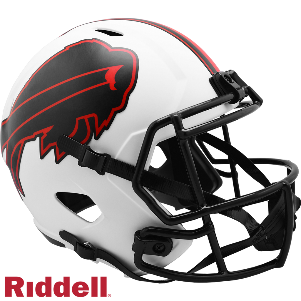 Buffalo Bills Helmet Riddell Replica Full Size Speed Style Lunar Eclipse Alternate - Riddell