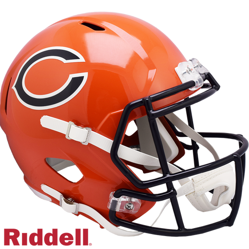 Chicago Bears Helmet Riddell Replica Full Size Speed Style On-Field Alternate - Special Order - 11