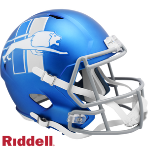 Detroit Lions Helmet Riddell Replica Full Size Speed Style On-Field Alternate 2023 - Riddell