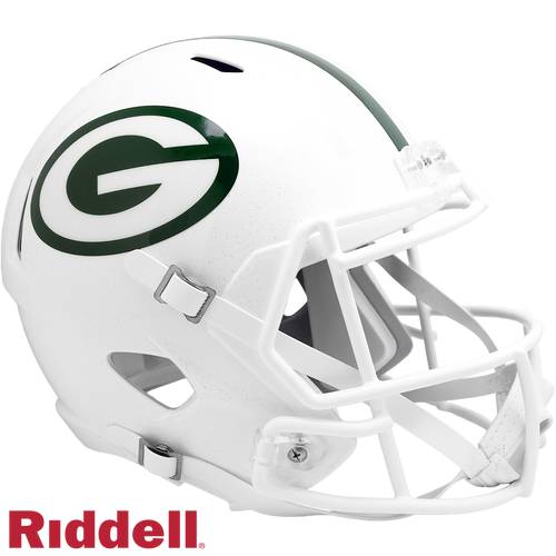Green Bay Packers Helmet Riddell Replica Full Size Speed Style On-Field Alternate 2024 - Special Order Periodic Restock - Riddell