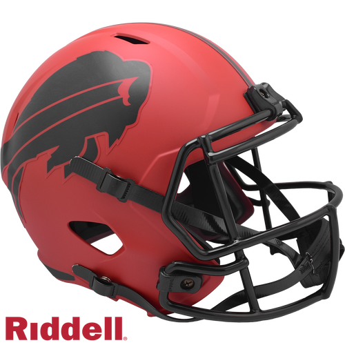 Buffalo Bills Helmet Riddell Replica Full Size Speed Style Rave Alternate - Riddell