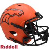 Denver Broncos Helmet Riddell Replica Full Size Speed Style Rave Alternate - Riddell