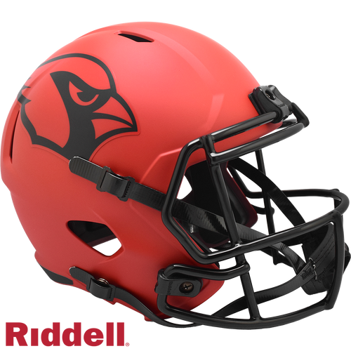 Arizona Cardinals Helmet Riddell Replica Full Size Speed Style Rave Alternate - Riddell