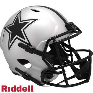 Dallas Cowboys Helmet Riddell Replica Full Size Speed Style Rave Alternate - Riddell