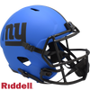 New York Giants Helmet Riddell Replica Full Size Speed Style Rave Alternate - Riddell