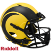 Los Angeles Rams Helmet Riddell Replica Full Size Speed Style Rave Alternate - Riddell