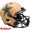 Dallas Cowboys Helmet Riddell Replica Full Size Speed Style Salute To Service 2023 - Riddell