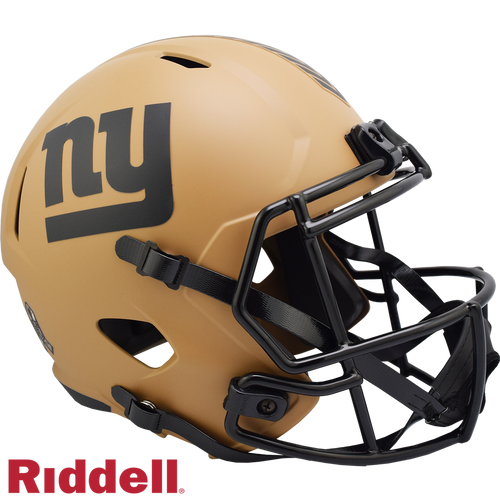 New York Giants Helmet Riddell Replica Full Size Speed Style Salute To Service 2023 - Riddell