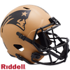 New England Patriots Helmet Riddell Replica Full Size Speed Style Salute To Service 2023 - Riddell