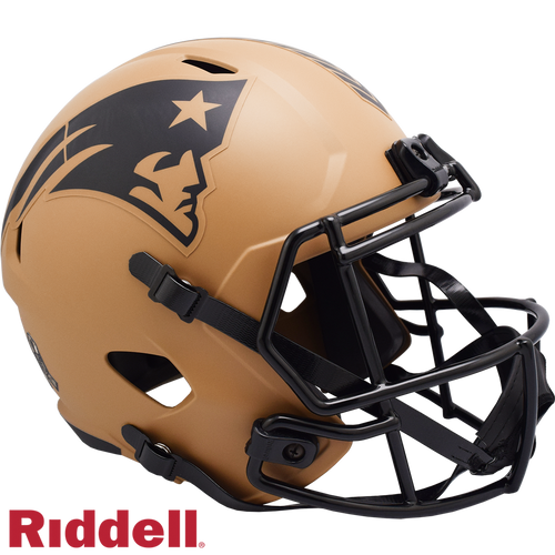 New England Patriots Helmet Riddell Replica Full Size Speed Style Salute To Service 2023 - Riddell