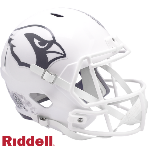 Arizona Cardinals Helmet Riddell Replica Full Size Speed Style Salute To Service 2024 - Riddell