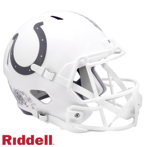 Indianapolis Colts Helmet Riddell Replica Full Size Speed Style Salute To Service 2024 - Riddell