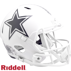 Dallas Cowboys Helmet Riddell Replica Full Size Speed Style Salute To Service 2024 - Riddell