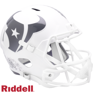 Houston Texans Helmet Riddell Replica Full Size Speed Style Salute To Service 2024 - Riddell