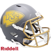 Kansas City Chiefs Helmet Riddell Replica Full Size Speed Style Slate Alternate - Riddell