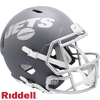 New York Jets Helmet Riddell Replica Full Size Speed Style Slate Alternate - Riddell