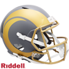 Los Angeles Rams Helmet Riddell Replica Full Size Speed Style Slate Alternate - Riddell