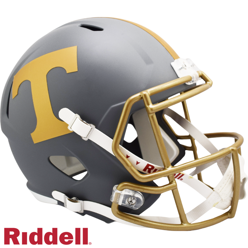 Tennessee Volunteers Helmet Riddell Replica Full Size Speed Style Slate Alternate - 13