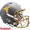 Texas Longhorns Helmet Riddell Replica Full Size Speed Style Slate Alternate - Riddell