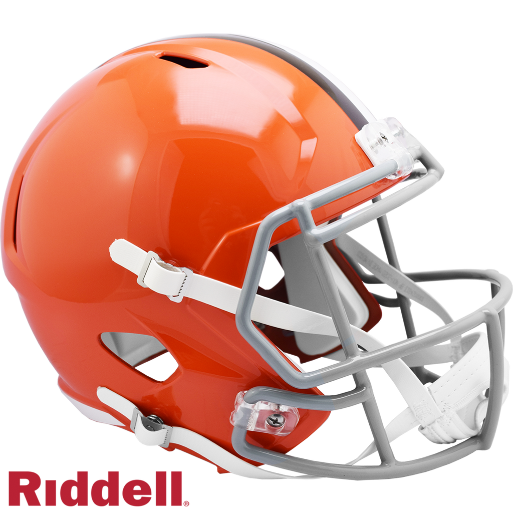 Cleveland Browns Helmet Riddell Replica Full Size Speed Style 1962-1974 T/B - Riddell