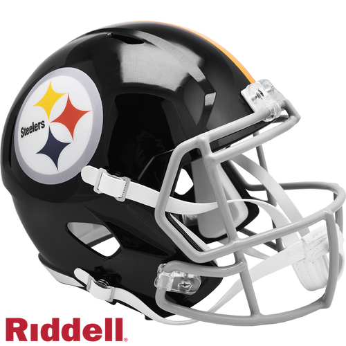 Pittsburgh Steelers Helmet Riddell Replica Full Size Speed Style 1963-1976 T/B - Riddell
