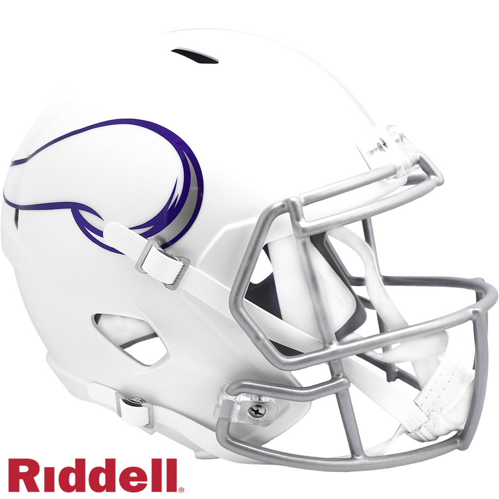 Minnesota Vikings Helmet Riddell Replica Full Size Speed Style On-Field Alternate 2024 - Riddell