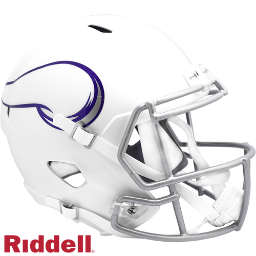 Minnesota Vikings Helmet Riddell Replica Full Size Speed Style On-Field Alternate 2024 - Riddell