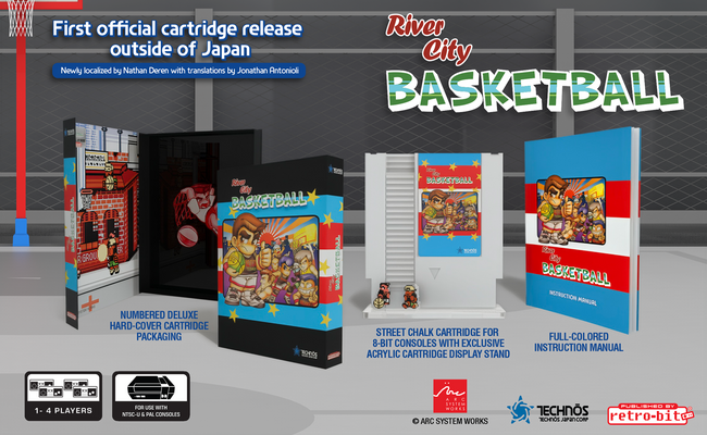River City Basketball (NES) - Retro-Bit (Copy)
