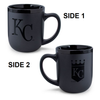 Kansas City Royals Coffee Mug 17oz Matte Black - Wincraft