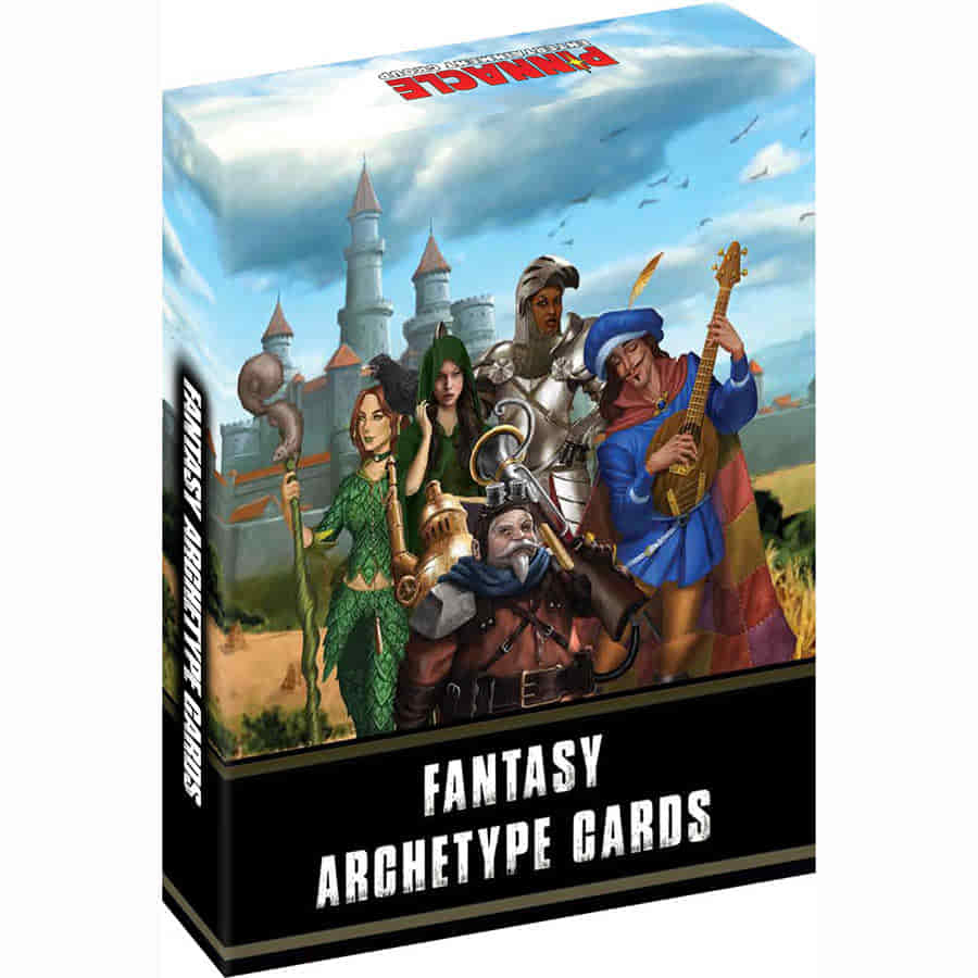 Pinnacle Entertainment -  Savage Worlds - Fantasy Companion Archetype Cards Boxed Set