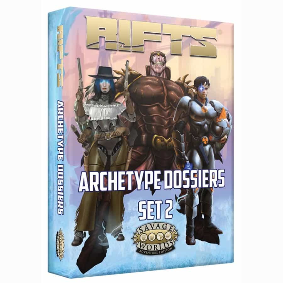 Pinnacle Entertainment Group -  Rifts For Savage Worlds: Archetype Dossiers Box Set 2