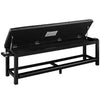 SPECTATOR STORAGE BENCH-BLACK