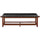SPECTATOR STORAGE BENCH-CHESTNUT