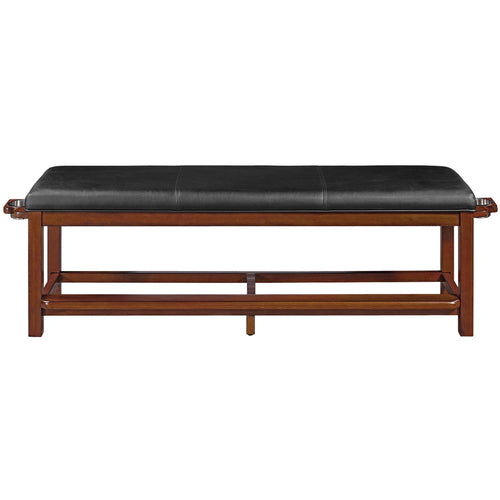 SPECTATOR STORAGE BENCH-CHESTNUT