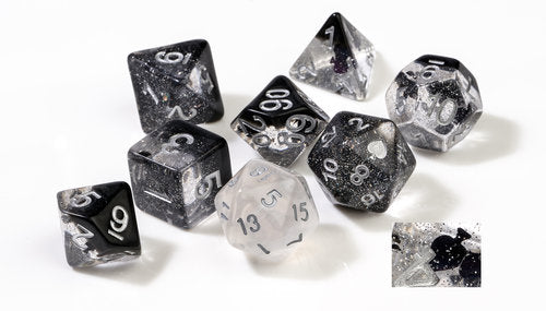 Sirius Dice - Sirius Spades 7 Die Set