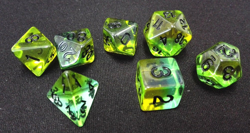 Sirius Dice - Sirius Dice Mojito 7 Die Set